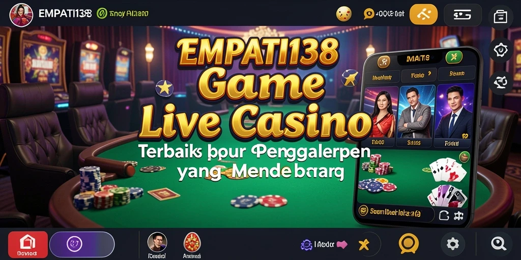 Tampilan menarik gameplay Live Casino di EMPATI138.