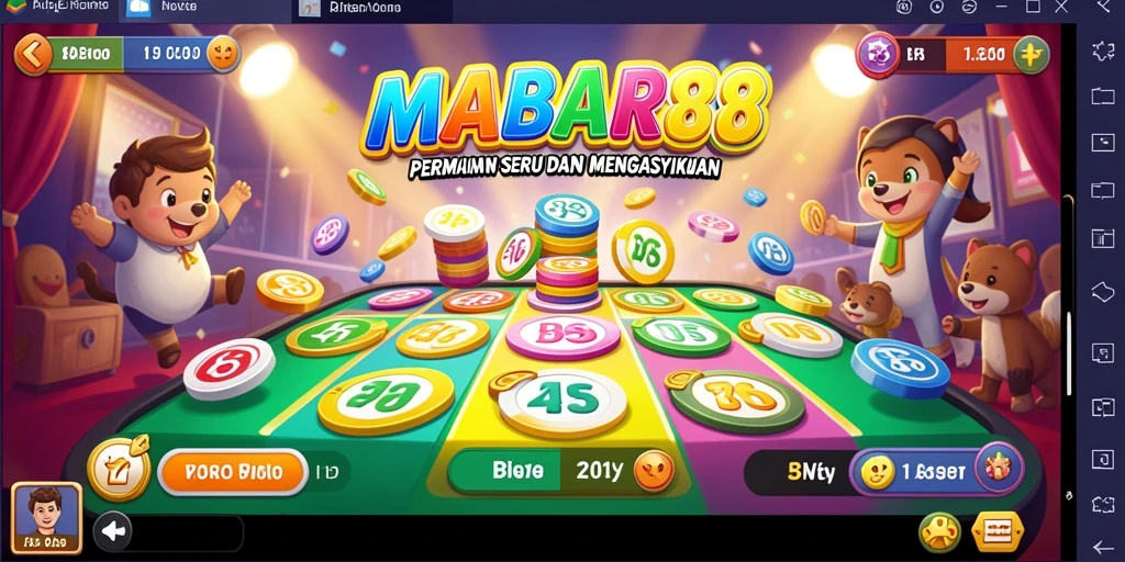 Tampilan gameplay seru Bingo di MABAR88.