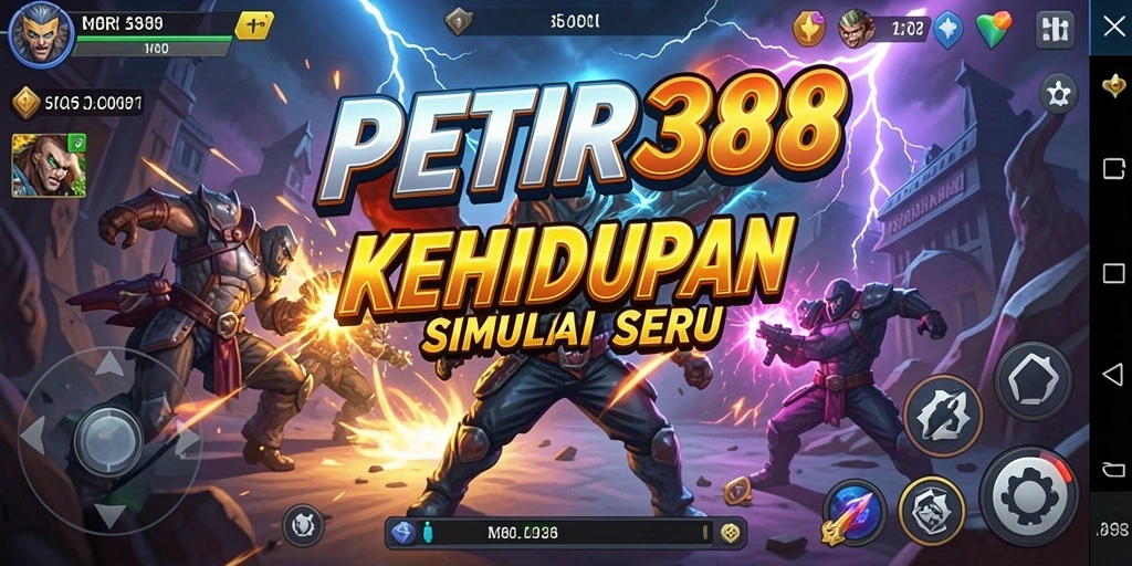 Tampilan gameplay PETIR388 yang memukau dan interaktif.