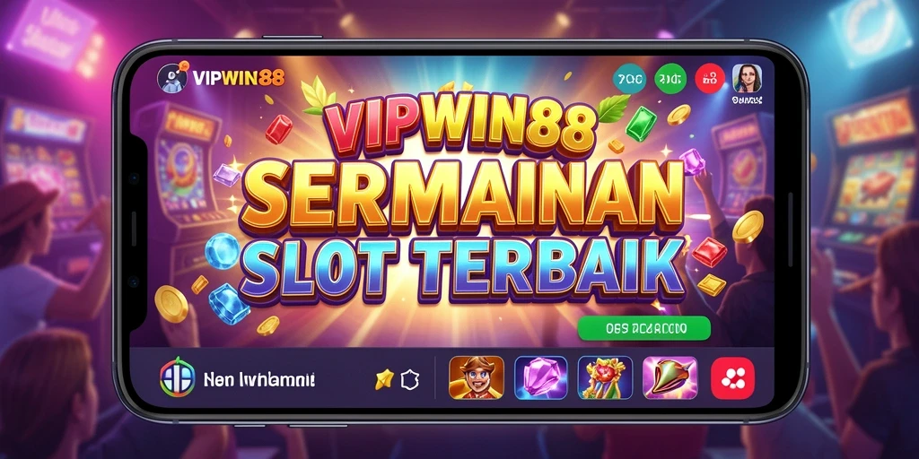 Tampilan menarik dari gameplay Slot VIPWIN88 yang penuh warna.